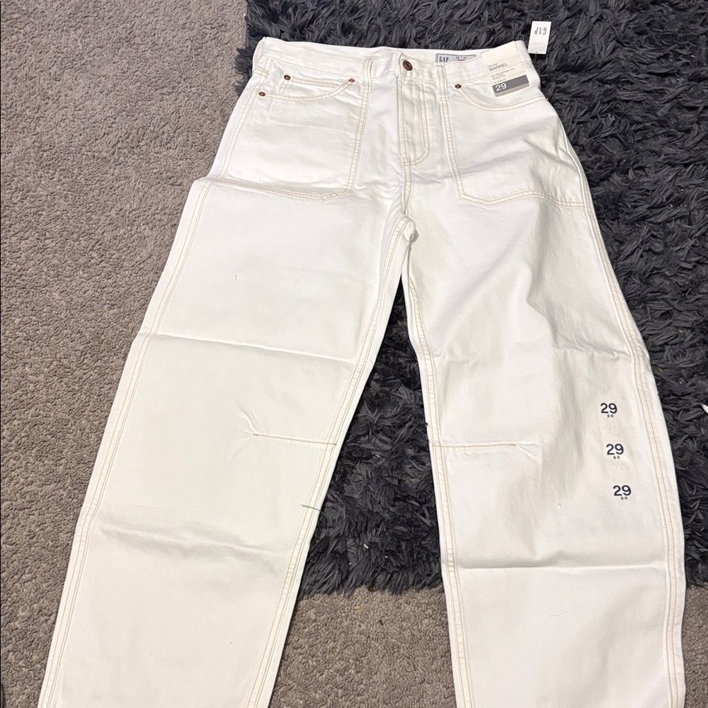 High Rise Barrel Carpenter Jeans - Picture 3 of 3